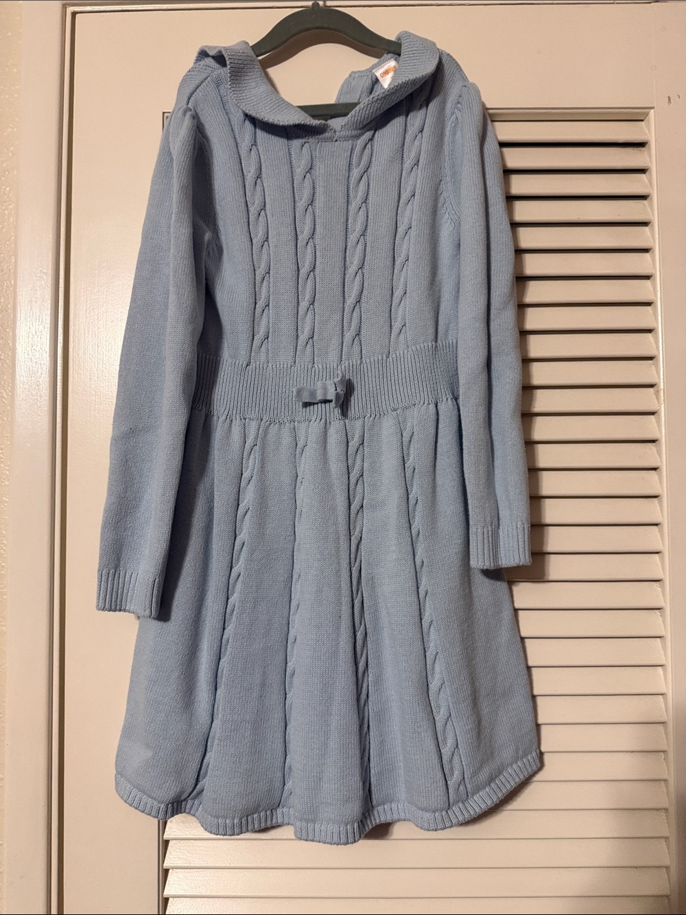 Size 10 Light Blue Sweater Dress